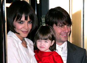 Katie Holmes, Suri, Tom Cruise Katie Holmes, Suri, Tom Cruise